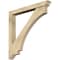 Ekena Millwork Imperial Traditional Rough Sawn Bracket w/ Offset Brace, Douglas Fir, 6"W x 48"D x 48"H BKT0604X48X48IMP01RDF - alternate 1